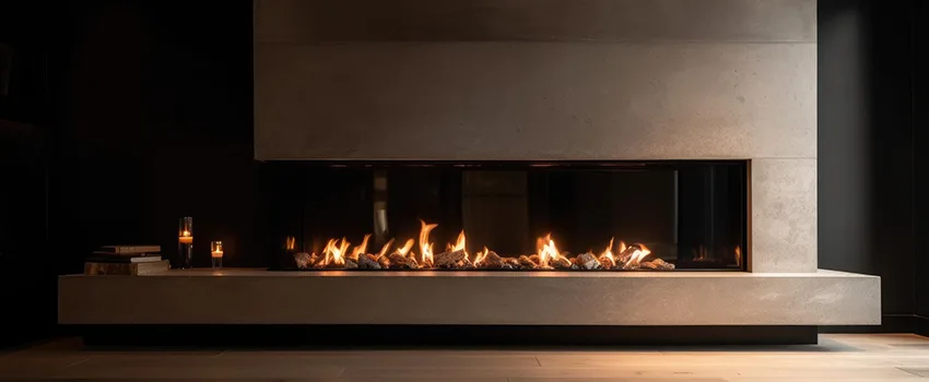 Gas Fireplace Ember Bed Design Services in Eggertsville, New York