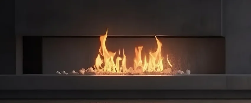 B-Vent Gas Fireplace Installation in Eggertsville, NY