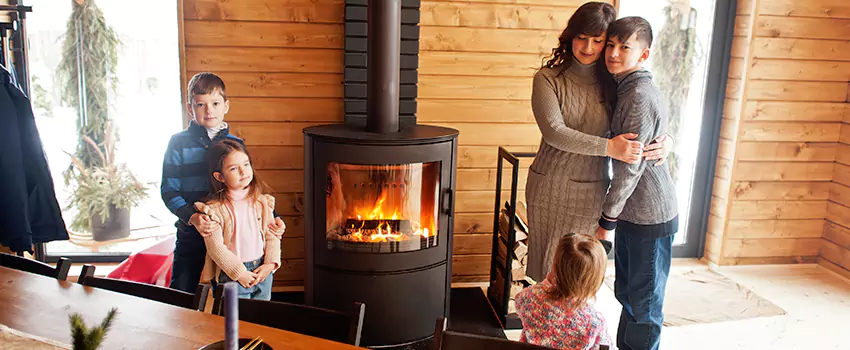 Morso Cast Iron Fireplace Insert Installation in Eggertsville, New York