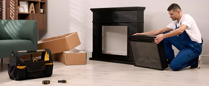 Old Rusted Metal Fireplace Repair And Replacement in Eggertsville, NY