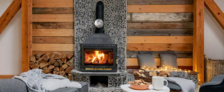 Thelin Hearth Products Direct Vent Gas Stove Fireplace Inspection in Eggertsville, New York